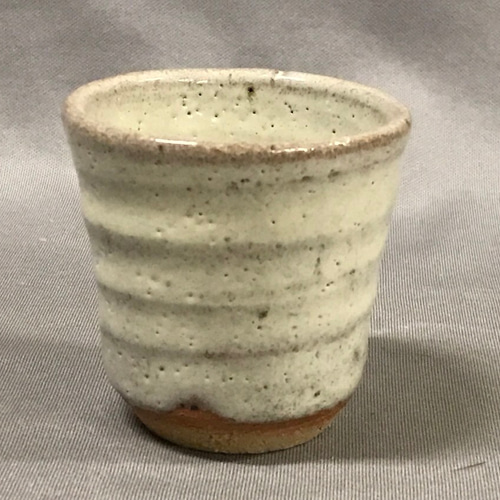 唐津焼 ぐい呑 斑唐津 ♪送料込 おちょこ・ぐい呑み・徳利 陶房