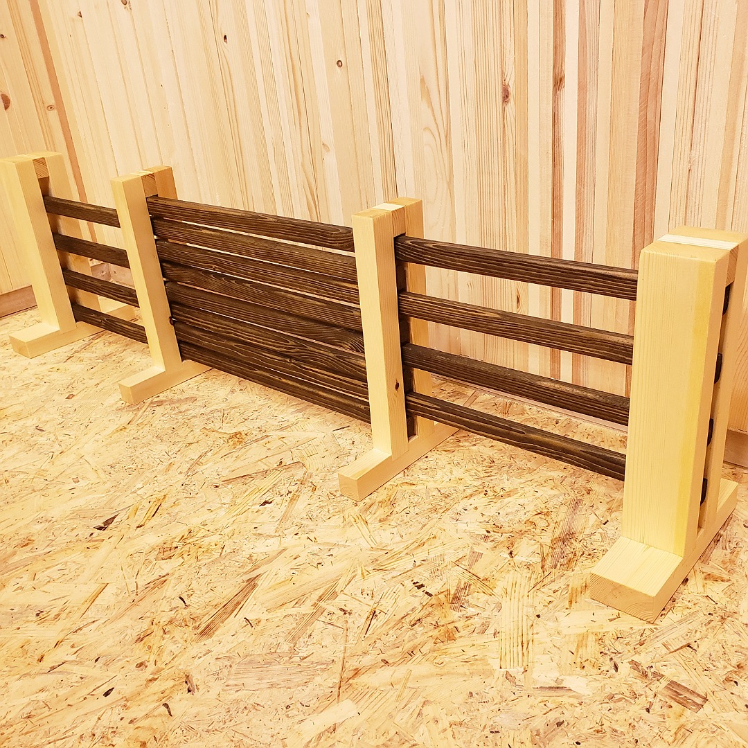 ＊幅84～150cm 高さ30cm/伸縮フェンス/無垢＊フェンス【8430B】