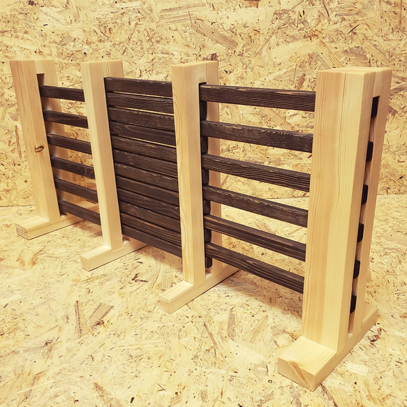 ＊幅60～103cm 高さ40cm/伸縮フェンス/2色カラー＊スライドゲート【6040B】 階段 スライド