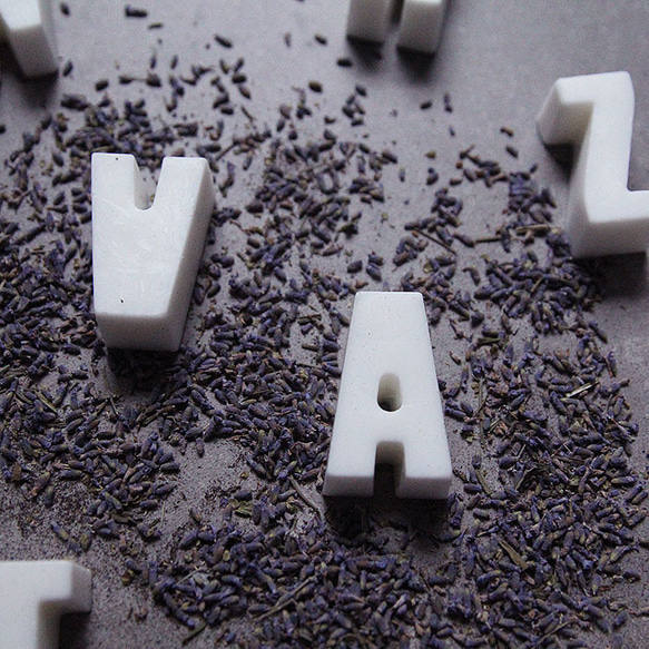 Alphabet Handmade Soap - Lavender x 2 6枚目の画像