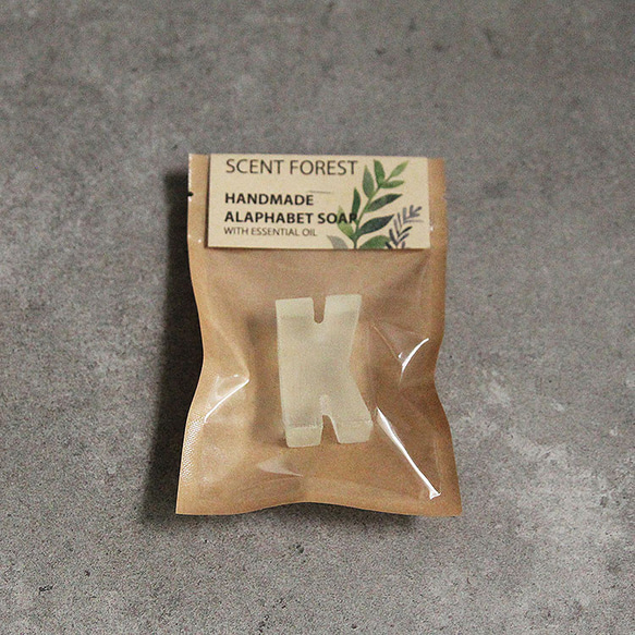 Alphabet Handmade Soap - Lemon Peppermint x 2 10枚目の画像