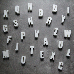 英文字母手工皂-4pc禮盒組 第4張的照片