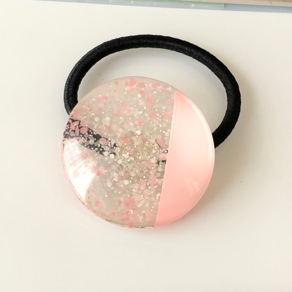 [Creema Limited]春季幸運袋日式粉紅色頭髮彈性耳環套裝 第2張的照片
