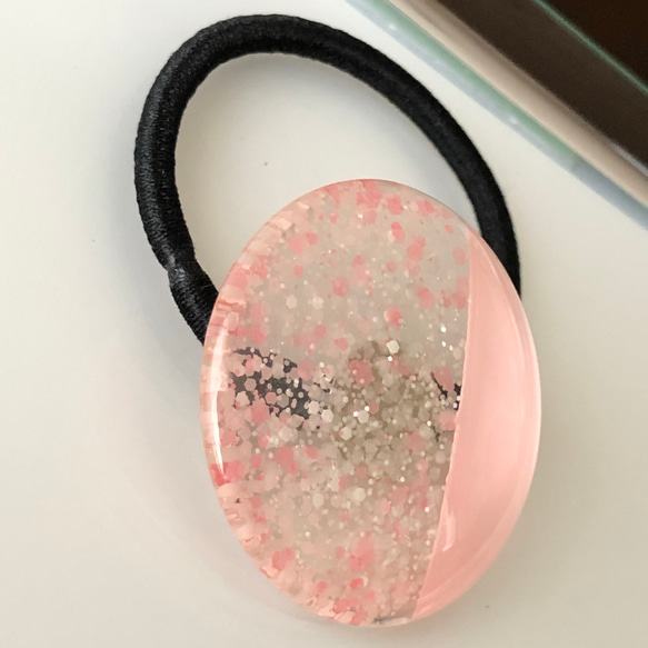 [Creema Limited]春季幸運袋日式粉紅色頭髮彈性耳環套裝 第4張的照片