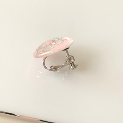 [Creema Limited]春季幸運袋日式粉紅色頭髮彈性耳環套裝 第9張的照片