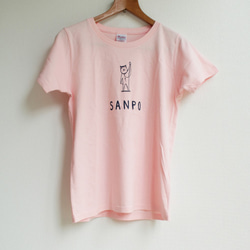 サンポTシャツ（ベビーピンク） 3枚目の画像