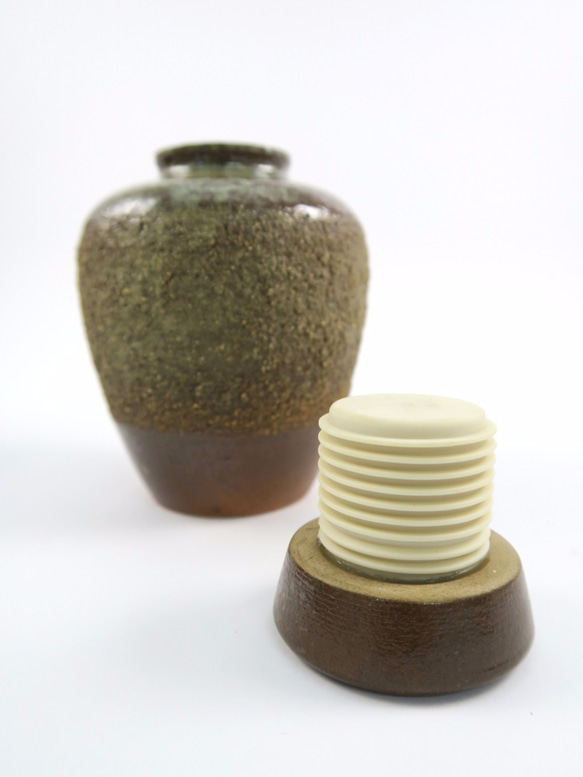 添興窯/樟香茶葉罐-高瓶(小)-原木 第2張的照片