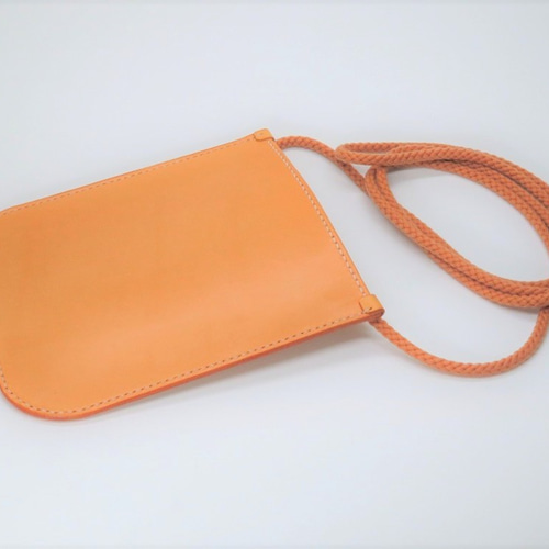 ヌメ革ミニサコッシュ サコッシュ craftleaf 通販 12197469