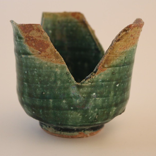 作家もの 割山椒5個客揃い 作家もの 割山椒5個客揃い 作家もの 割山椒5