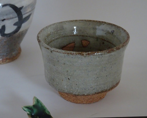 斑唐津ぐい呑み(作品番号G-013) おちょこ・ぐい呑み・徳利 森の丘陶房