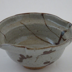 黒岩卓実作 赤絵装飾の浅鉢ひょう紋、中鉢、小鉢の２点 黒岩卓実 赤絵浅鉢 ひょう紋 お椀・ボウル・鉢 村井商店 通販