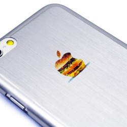 《Apple Type BIG MAC》 iPhone6/6s 4.7inch極薄オールチタン合金ケース シルバー 1枚目の画像