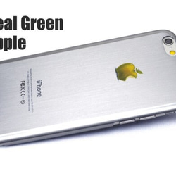 《Real Green Apple》 iPhone6/6s 4.7 極薄オールチタン合金ケース シルバー 2枚目の画像