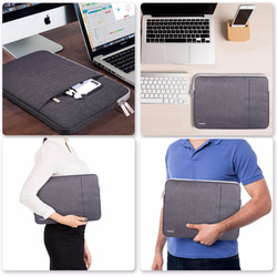 HP/Lenovo/Dell/Acer/Asus/15.6吋 筆電包 收纳包 電腦包 -神秘黑 第5張的照片