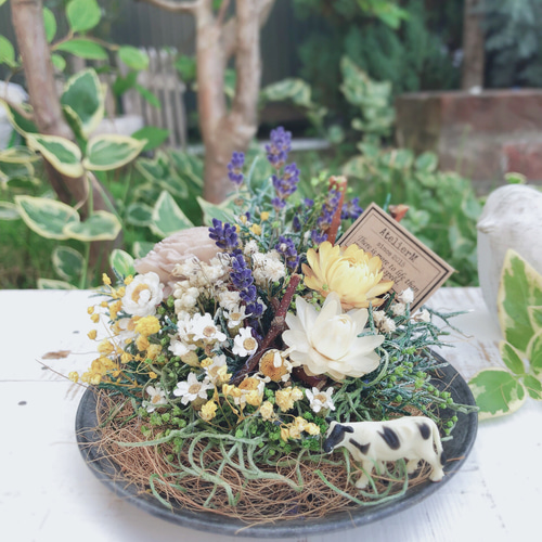 オーダーページミニチュア花のアレンジメント オーダーページミニチュア花のアレンジメント