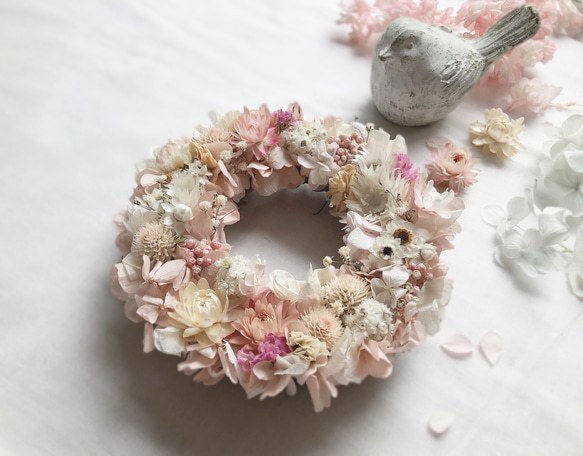 wreath 〜cherry blossom〜　14㎝ 1枚目の画像