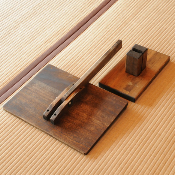 和楽器用木製譜面台　ウッドナチュラル 6枚目の画像