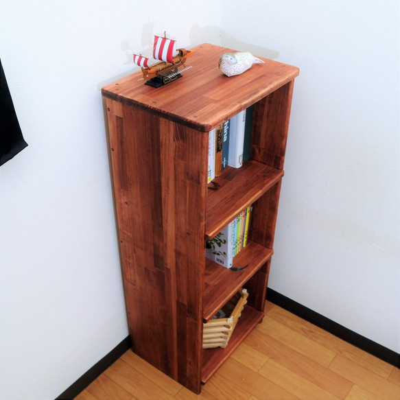 頑丈な本棚 チェリー 本棚・絵本棚・マガジンラック 工房黒坂製作所