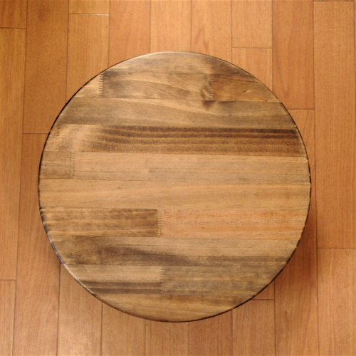 円形ストーブ台車 エボニー】台座が丸い石油ストーブにぴったりです