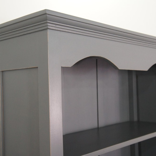 アンティーク調 ブックシェルフ 大型ラック 飾り棚 本棚 収納 什器