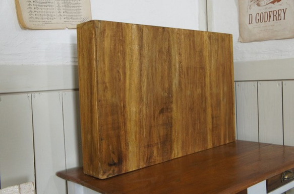 古木 木製小物入れ トレイ 升箱 古い木箱 飾り棚　20マス 3枚目の画像