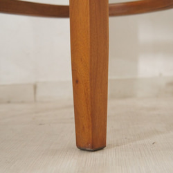 【2脚セット】アンティーク調 マホガニー ラダーバックウッドチェア カントリー家具 ナチュラル 8枚目の画像