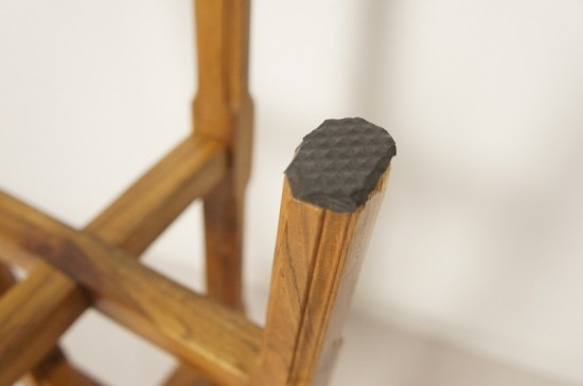 レトロ 古木 チーク無垢材 カウンター チェア ハイタイプ スツール 木製椅子 cha0131 7枚目の画像