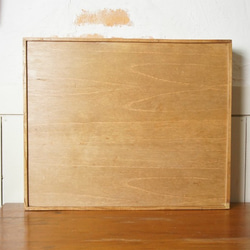 木製小物入れ トレイ 升箱 木箱 飾り棚　16マス ナチュラル CD001 3枚目の画像