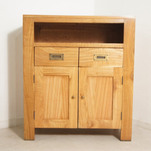 アンティーク調 ミンディ無垢 スモールキャビネット サイドボード