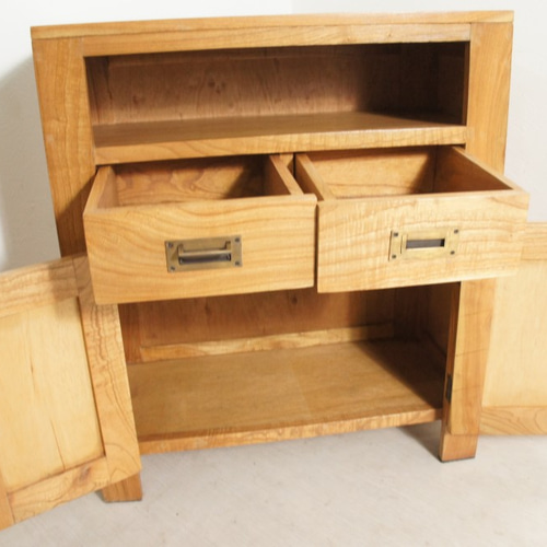 USA製　ナイトキャビネット　木製サイドボード 小型キャビネット ヴィンテージ アンティーク調 ミンディ無垢 スモールキャビネット サイドボード