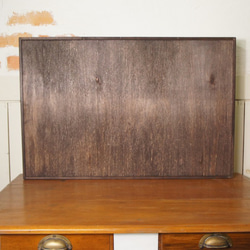 ミンディ材 木製小物入れ トレイ 升箱 木箱 飾り棚　20マス ダーク　CD008 5枚目の画像