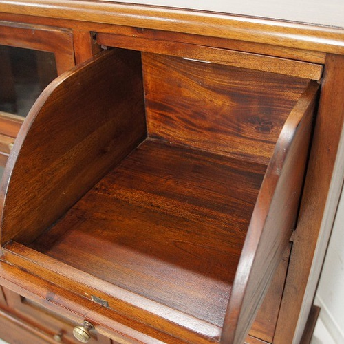 アンティーク調 シューズラック ショーケース カウンター 引出し12杯