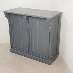 アンティーク調 マホガニー レジカウンター テーブル サイドボード