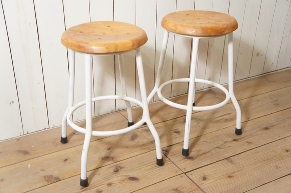 OLD MAISON オールドメゾン　スツール　２個セット OLD MAISON オールドメゾン スツール 2個セット old maison】スツール