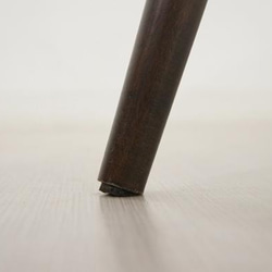 【2脚セット】アンティーク調 ダブルバーバック チェア 無垢 木製椅子 カントリー ダーク 7枚目の画像