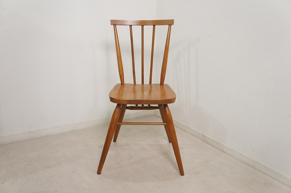 アンティーク調 スティックバック チェア カントリー 椅子 マホガニー 2枚目の画像