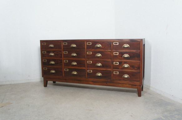 年末特別セール♥無垢の象嵌細工 輸入チェスト 小引き出し