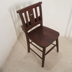 アンティーク調 ボックス付 クロス チャーチチェア 教会 椅子 3枚目の画像