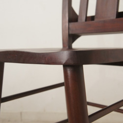 アンティーク調 ボックス付 クロス チャーチチェア 教会 椅子 6枚目の画像