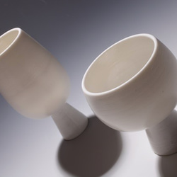 Lindo Cup 透ける陶器のグラス・ワイド 2枚目の画像