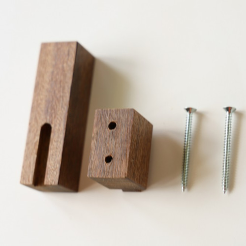 CUBRIC teak シンプルな木製壁掛けフック DIYパーツ Masahiro CUBRIC teak シンプルな木製壁掛けフック DIYパーツ Masahiro