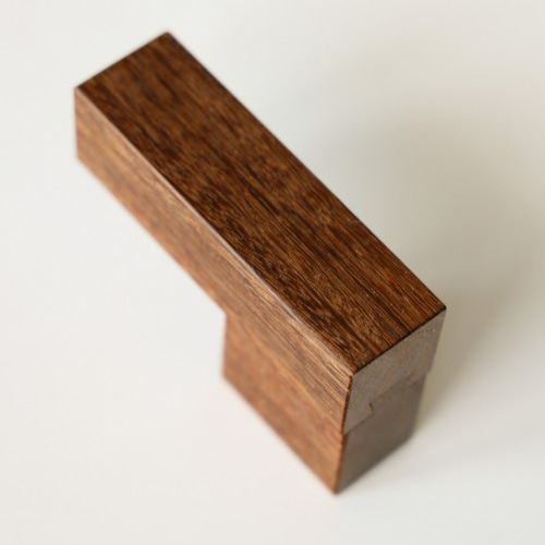 CUBRIC teak シンプルな木製壁掛けフック DIYパーツ Masahiro CUBRIC teak シンプルな木製壁掛けフック DIYパーツ Masahiro