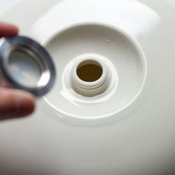 ＜数量限定プレゼント＞睡眠時の冷え対策で快眠 「陶器」の湯たんぽ yutanpo　ホワイト 6枚目の画像