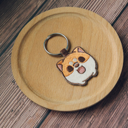 米犬日常 - 電繡鑰匙圈 第3張的照片