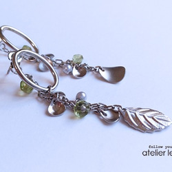 full moon message #1-1 ～ ペリドットのピアス～ 2枚目の画像