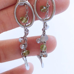 full moon message #1-1 ～ ペリドットのピアス～ 3枚目の画像