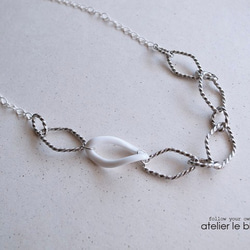 snow queen #1～ シルバーカラーのネックレス～ 1枚目の画像