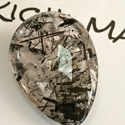 シックなブラックルチル　クリスタル　ルース　　　52.8CTS 4枚目の画像