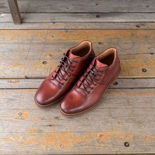 レギュラー古着！ルーマニア製 made by hand 本革 チャッカブーツ Weinbrenner Shoe Company Genuine Leather Vintage Chukka