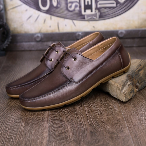 レザー デッキシューズ 0_8d577f5144d9b79b790895eaf045